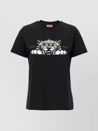 Kenzo cotton printed short-sleeve t-shirt