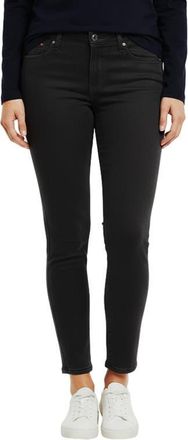 Slink Jeans High Waist Ankle Skinny Jeans in Black at Nordstrom, Size 14W