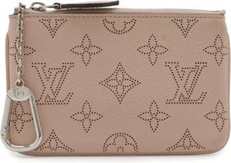 Louis Vuitton Pre-owned Monogram Mahina Portemonnee - Dames - Vintage Accessoires - Roze - ONE Size - Leer - Vintage