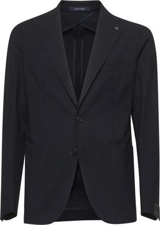 Tagliatore Montecarlo Blazer - Heren - Blazers - Blauw - M - Wol - Jassen
