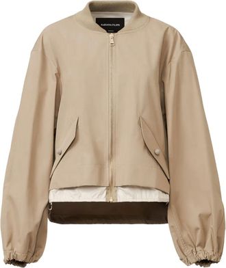 Fabiana Filippi Giacca con maniche a palloncino - Toni neutri