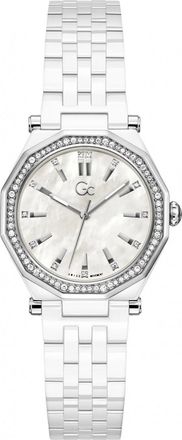 Gc Gc Womens Z59003L1 Ladies Watch - White - One Size