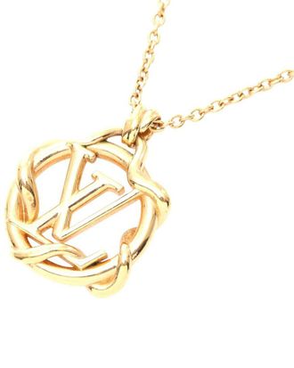 Louis Vuitton Plated Necklace (Authentic Pre-Loved)