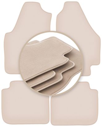 OEM Alfombrillas Beige Premium Para: Lancia Musa Monovolumen 2004-2012