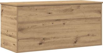 vidaXL Storage Box Artisan oak 100 x 42 x 46 cm Engineered Wood vidaXL