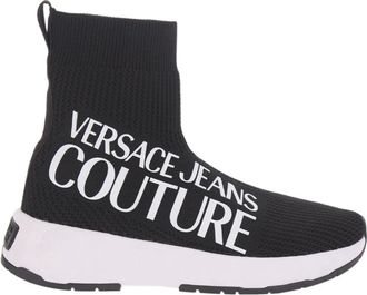 Versace Jeans Couture Sneakers, female, Black, Size: 6 US Dynamic Baroque Sneakers