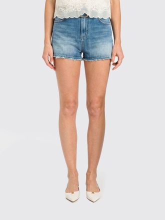 Twinset Pantaloncini Twinset in denim di cotone