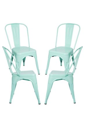 Regalos Miguel Packs Sillas Comedor - Pack 4 Sillas Torix - Verde Menta
