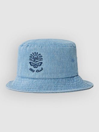 Rip Curl Denim Short Brim Bucket Hat blau