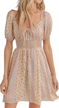 Sadie & Sage Montauk Sunrise Mini Dress In Orange