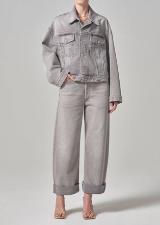 Citizens Of Humanity Ayla Baggy Jeans In Quartz Grey
