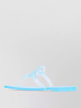 Tory Burch rubber miller sandals flat sole open toe