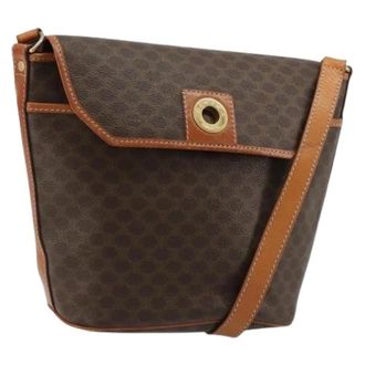 Celine Pre-owned Cross Body Bags, female, Brown, Size: ONE SIZE Pre-owned Vintage Crossbody Shoulder Bag