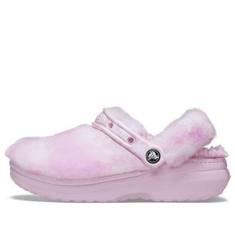 Crocs Classic Fur Sure Clogs Ballerina Pink White 207303-6SU