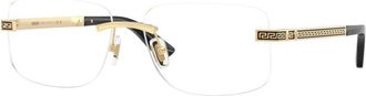 Versace Optisch Montuur - Heren - Accessoires - Geel - Maat: 56 MM