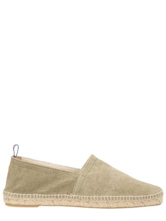 Castaner Green Slip-on Espadrilles