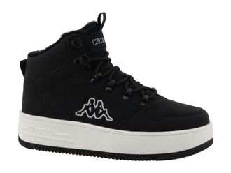 Kappa Sneakerboots KAPPA Birga, Damen, Gr. 36, schwarz, Schuhe Sneakerboots, Winterschuhe, Schn&uuml;rboots, Sneaker, gef&uuml;ttert