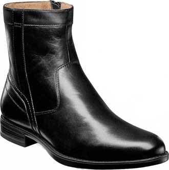 Florsheim Mens Midtown Zip Boot In Black