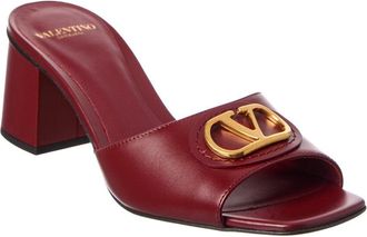 Valentino Vlogo Signature 60 Leather Sandal