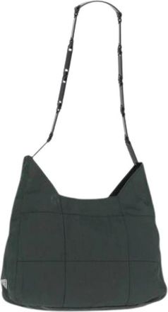 Prada Pre-owned Schoudertas - Dames - Vintage Schoudertas - Groen - ONE Size - Nylon - Vintage