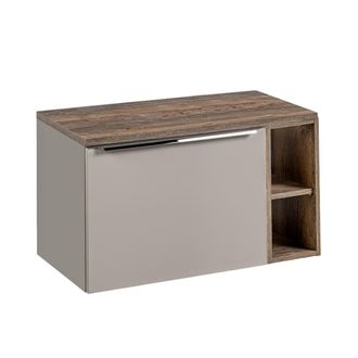 Petits Meubles Mueble bajo lavabo 80cm paneles laminados y mdf topo