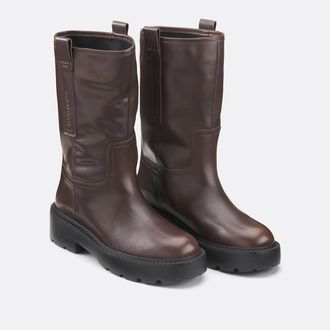 Tommy Jeans Halve laarsjes in leer