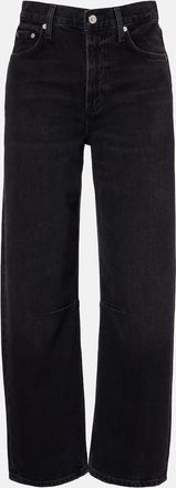 Citizens Of Humanity Miro cropped high-rise barrel-leg jeans