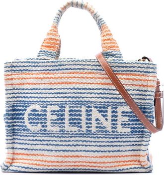 Celine Pre-owned Celine Small Canvas Cabas Thais Satchel Ladies 3ONUGJ9XPDOC3947