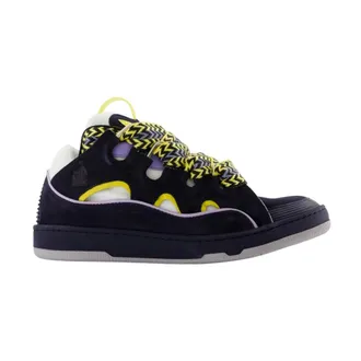 Lanvin Sneakers, male, Multicolor, Size: 11 US Curb Leather Sneakers