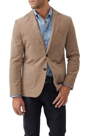 Rodd & Gunn Saint Bathans Cotton Corduroy Sport Coat in Tan at Nordstrom, Size Xxx-Large