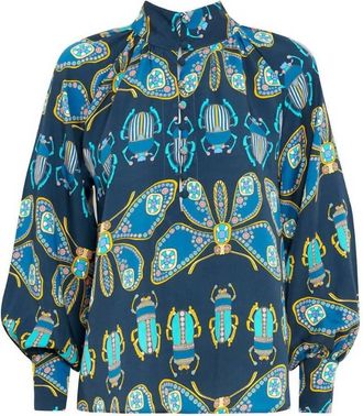 Paolita Dresden Piaff Top In Dresden Print