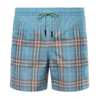 Burberry Casual Shorts, male, Blue, Size: XL Casual Shorts