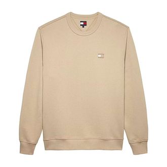 Tommy Jeans Felpa Sweatshirt - male - Tommy Jeans - Sweatshirts - Beige - XL - Sweatshirts & Hoodies
