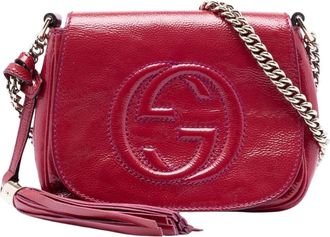 Gucci Pre-owned Shoulder Bag with Chain Strap - Dames - Vintage Schoudertas - Roze - ONE Size - Vintage
