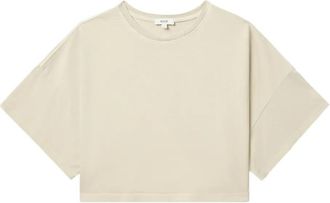 A Gold E T-shirt crop a maniche corte - Toni neutri