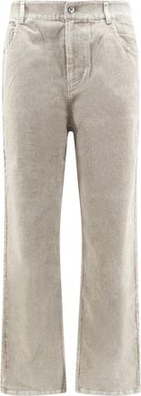 Represent Rechte Broek - Heren - Straight fit broeken - Beige - S - Katoen - Broeken