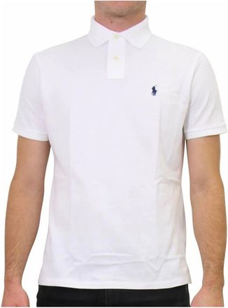 Ralph Lauren Polo Hemden - Heren - Tops - Wit - Maat: L