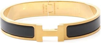Hermès 2010s H bangle - Gold