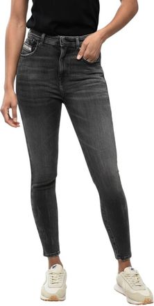 Diesel Grey Skinny High Rise Jeans