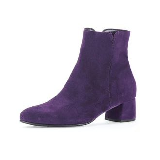 Gabor Enkellaarsjes - Dames - Schoenen - Paars - Maat: 37 EU Leer