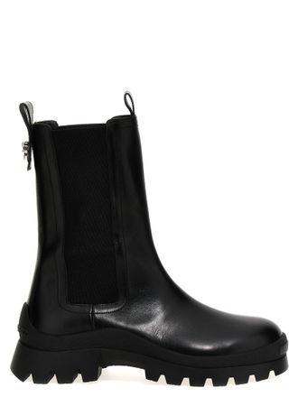 Dsquared2 Black Calfskin Ankle Womens Boots