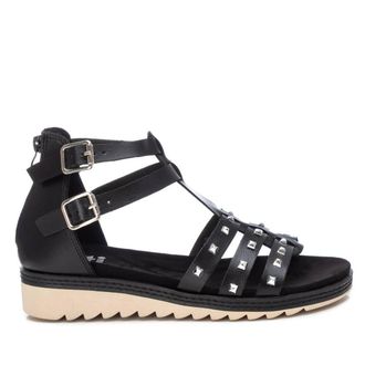 Xti Womens Flat Sandals With Gold Studs By XTI