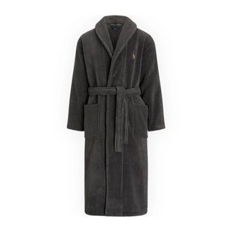 Polo Ralph Lauren Robes, male, Black, Size: L/XL Cozy Lounge Robe Underwear