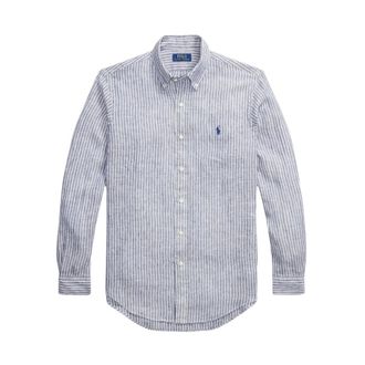 Polo Ralph Lauren Heren, Overhemden, Blauw, Maat: 2XL
