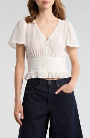 Paige Rive Top in White at Nordstrom, Size Xx-Small