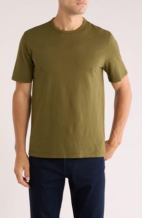 Vince Cotton Crewneck T-Shirt in Washed Olive Green at Nordstrom Rack, Size Xx-Large