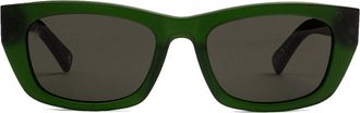 Electric Catania Polarized EE21275042 Blue-Light Block Womens Sunglasses Green Size Standard