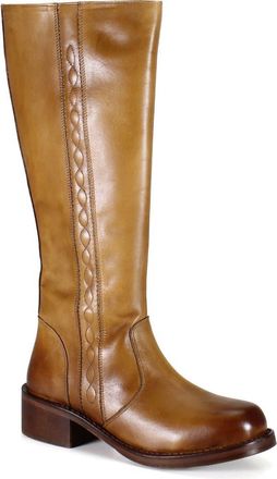 Diba FO LIAGE Leather Tall Riding Boot in Tan at Nordstrom, Size 9.5