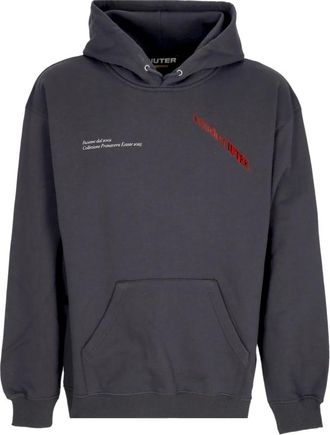 Iuter Lichte hoodie met voorzak - Heren - Hoodies - Grijs - XL - Katoen - Hoodies & sweatvesten