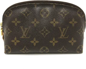 Louis Vuitton Brown Monogram Canvas Pouch (Pre-Owned)